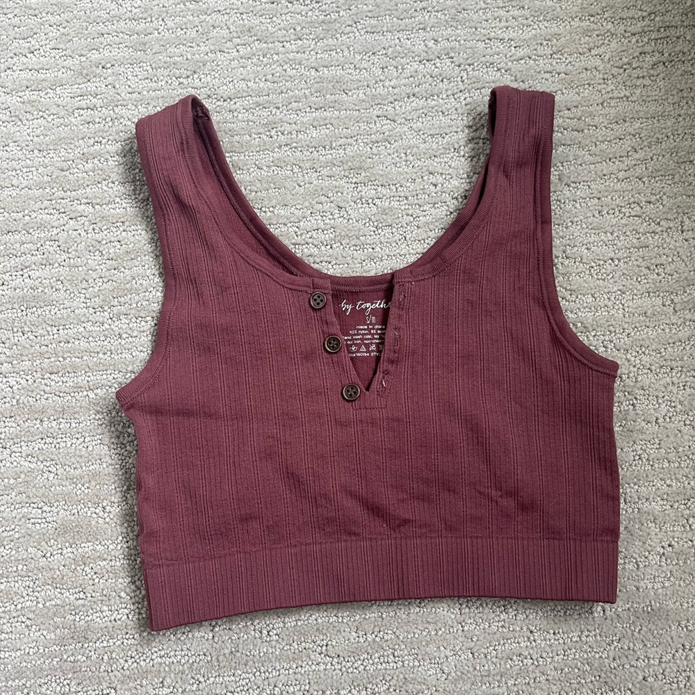 Ribbed Crop Top